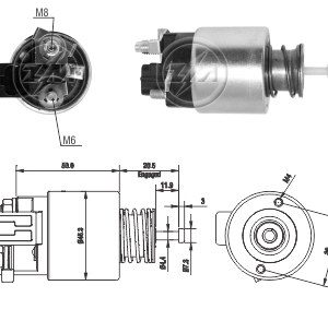 Solenoide Zm SOL-ZM1261