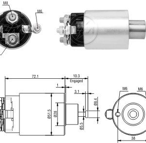 Solenoide Zm SOL-ZM2795