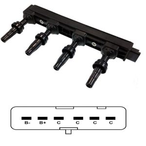 Bobina De Encendido Gauss BO-GC4580