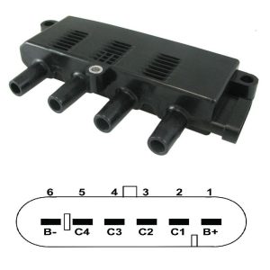 Bobina De Encendido Gauss BO-GC4133